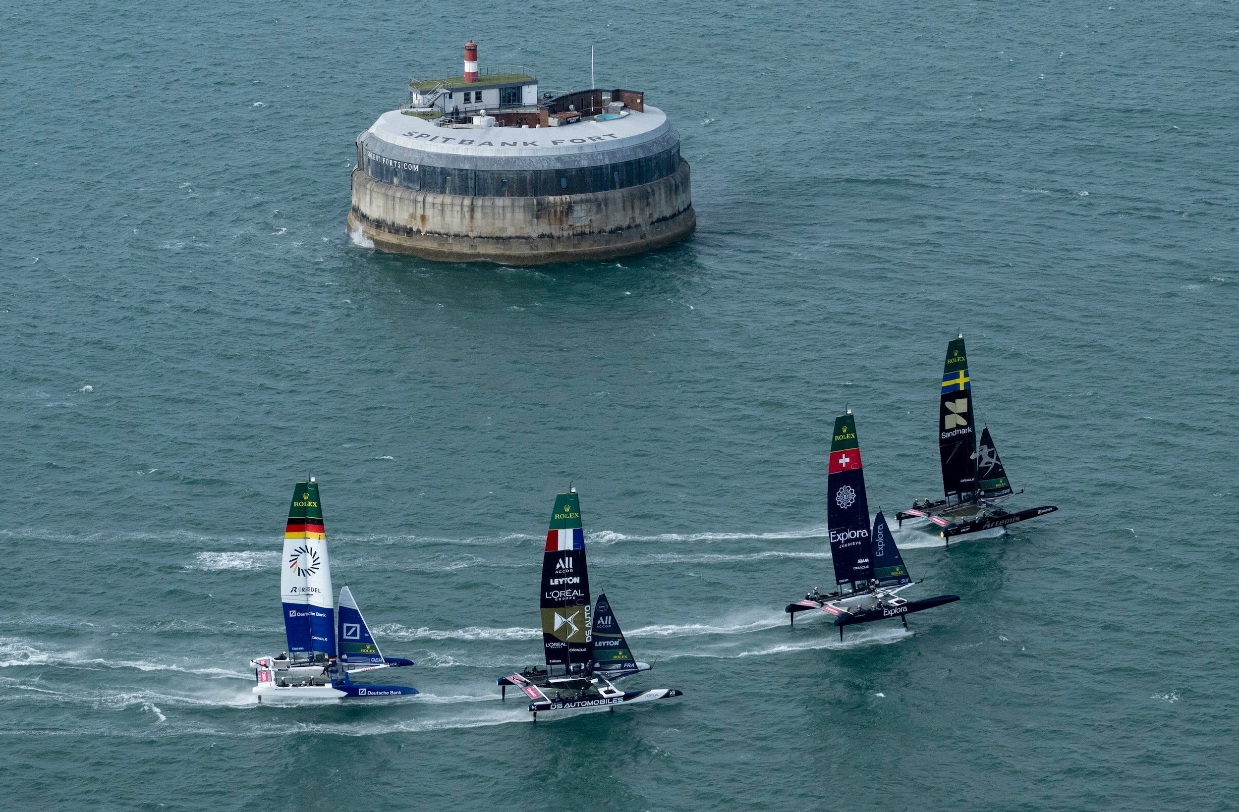 Explora Journeys Swiss SailGP Team, vittoria di prova e seconda finale consecutiva a Portsmouth