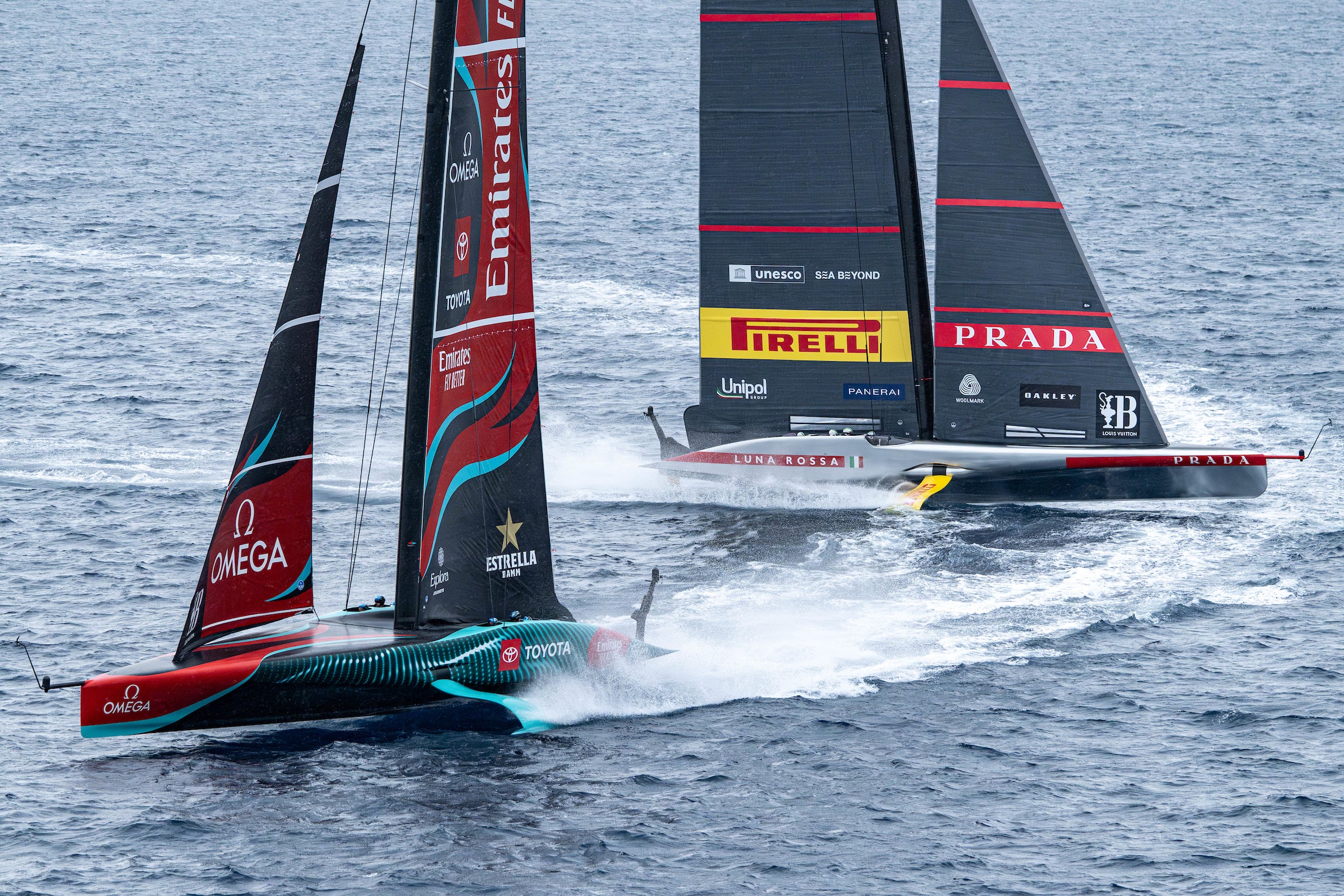 Italy and Emirates Team New Zealand sailing partners a world apart Italy and Emirates Team New Zealand sailing partners a world apart