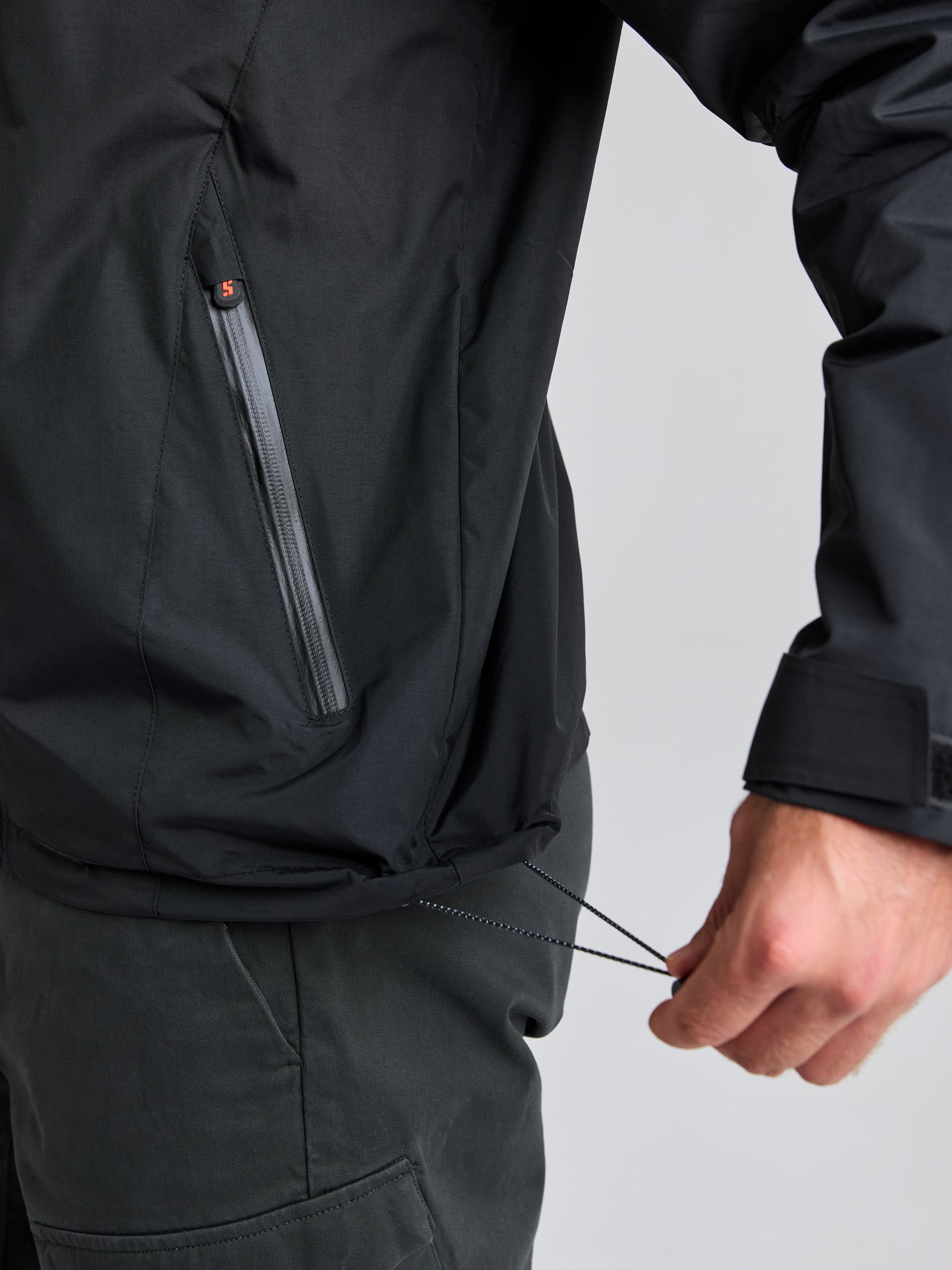 Crew Warm Hooded Jacket - Men's crew hooded sailing jacket | SLAM