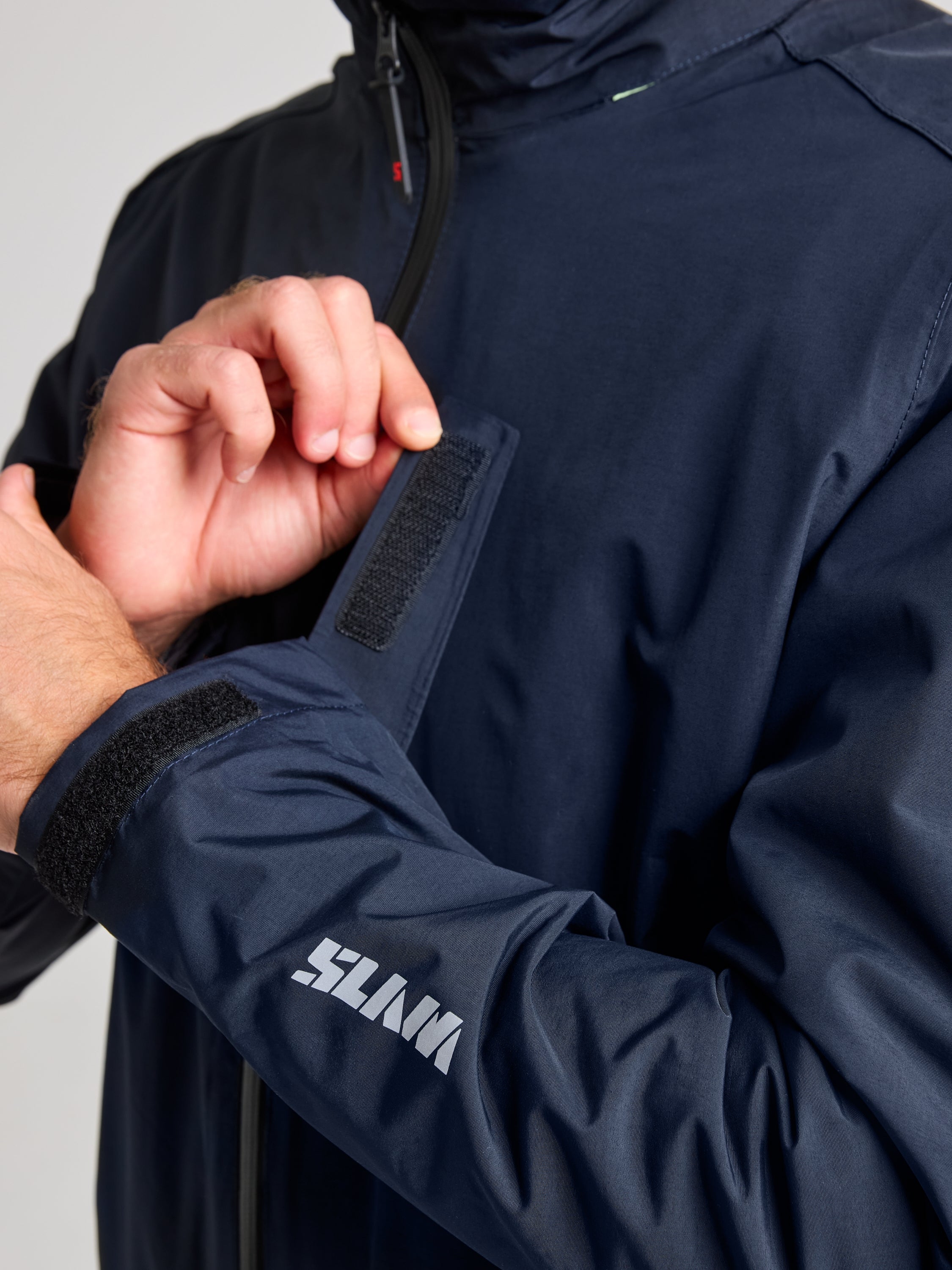 Crew Warm Hooded Jacket - Men's crew hooded sailing jacket | SLAM