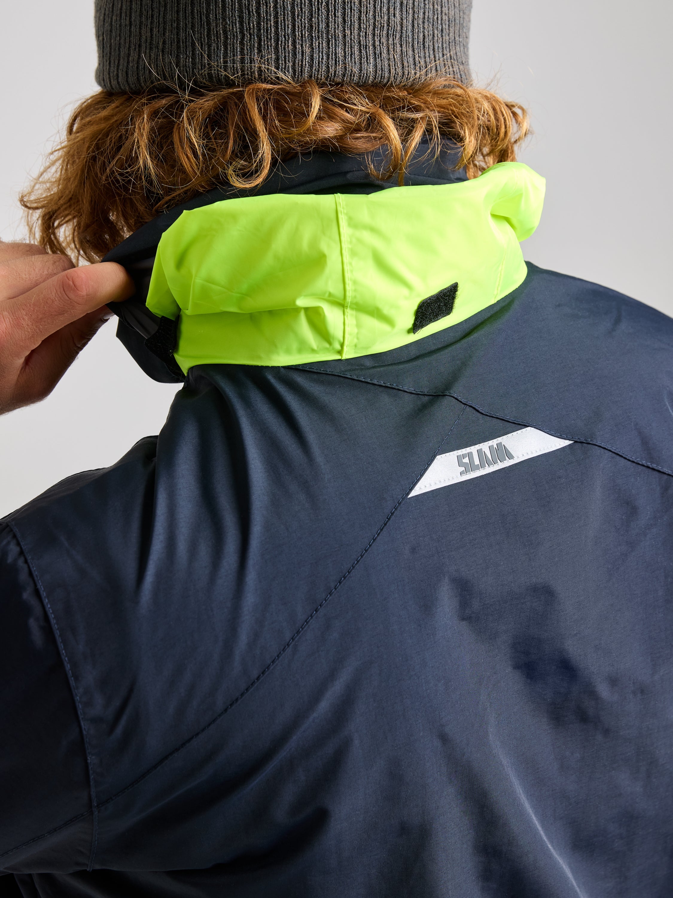 Crew Warm Hooded Jacket - Men's crew hooded sailing jacket | SLAM