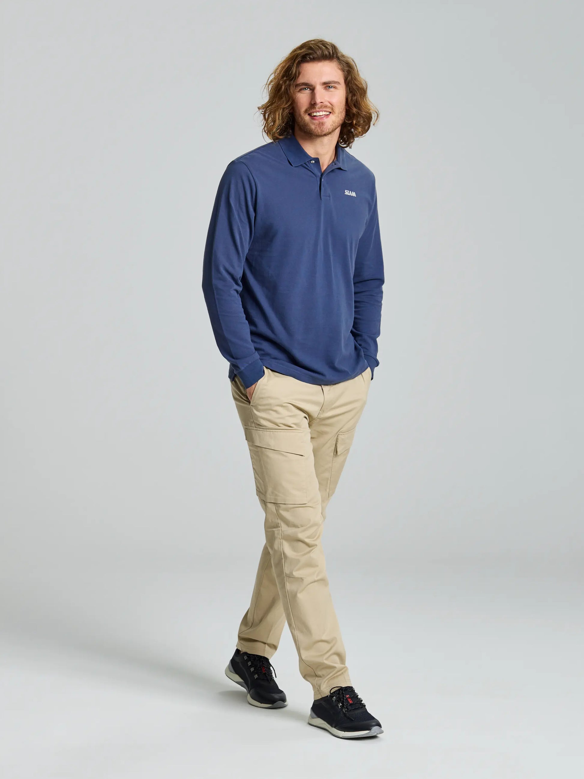 Cargo pants and polo shirt shop