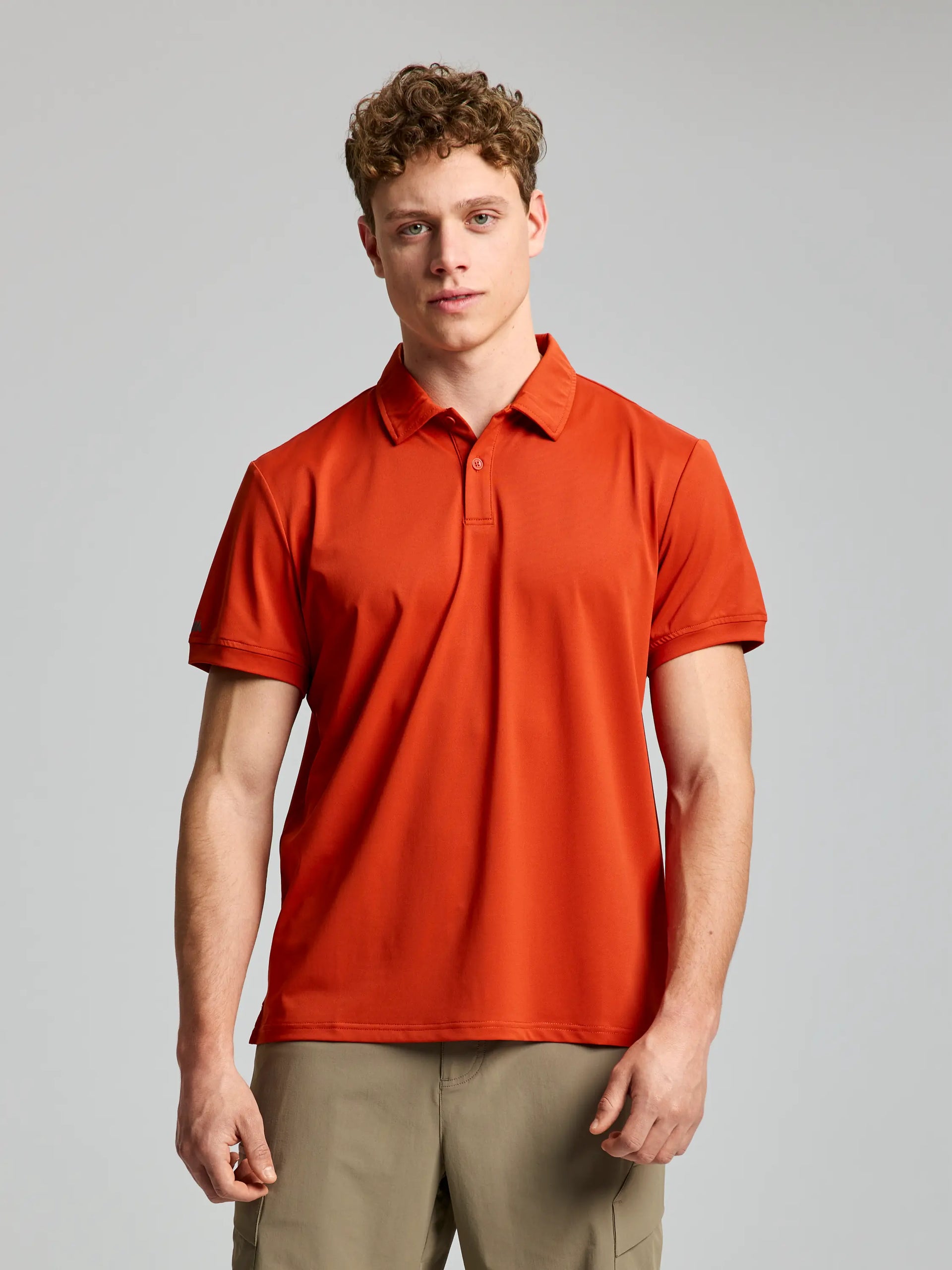 トップス TECH POLO SHIRTS L/S Tech Pique Zip Polo Shirt | Calvin Klein