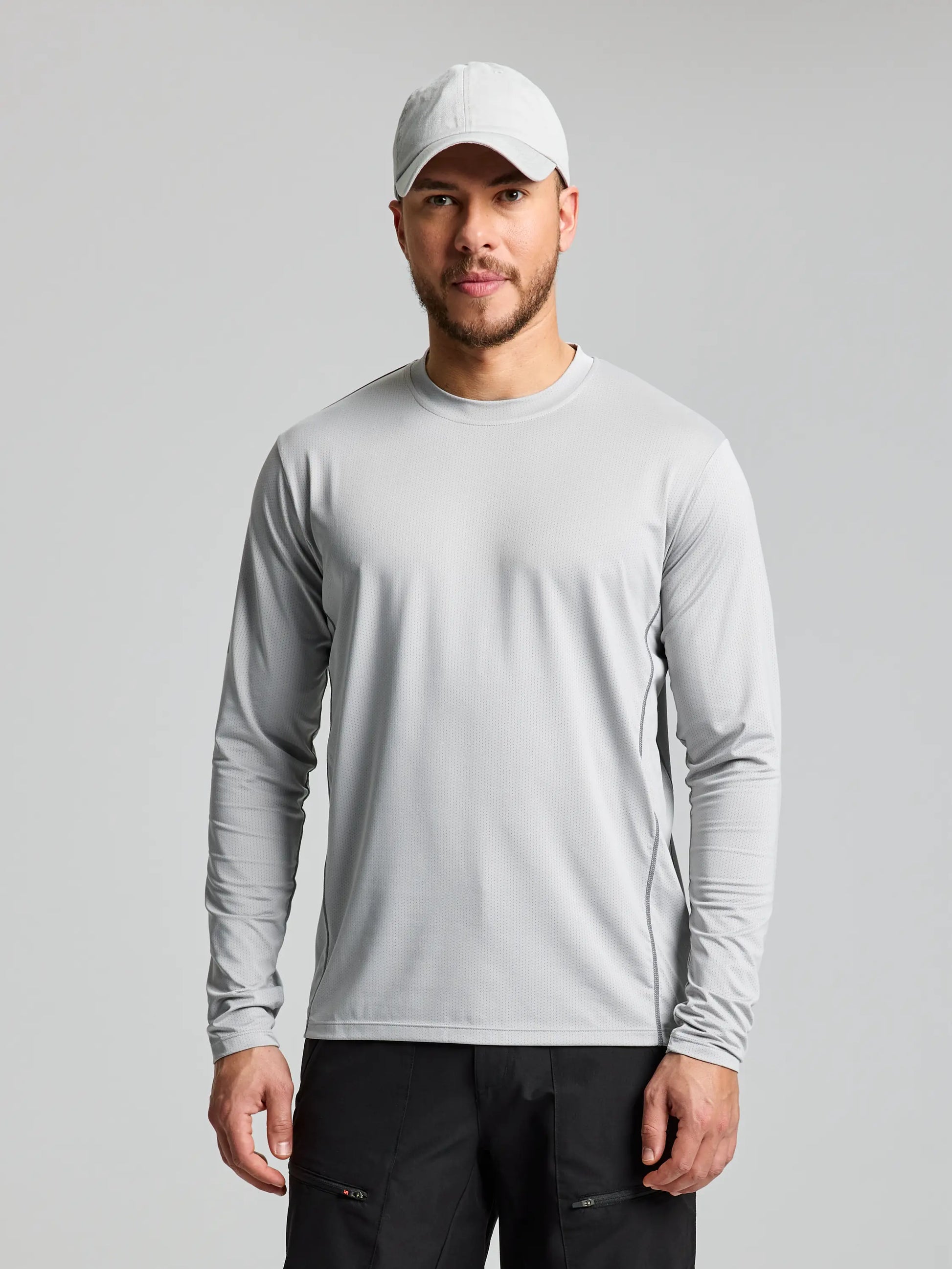 T-shirt Homme Manches Longues Kaki - Coq Français - Made in France T-shirt Homme Manches Longues Kaki - Coq Français - Made in France