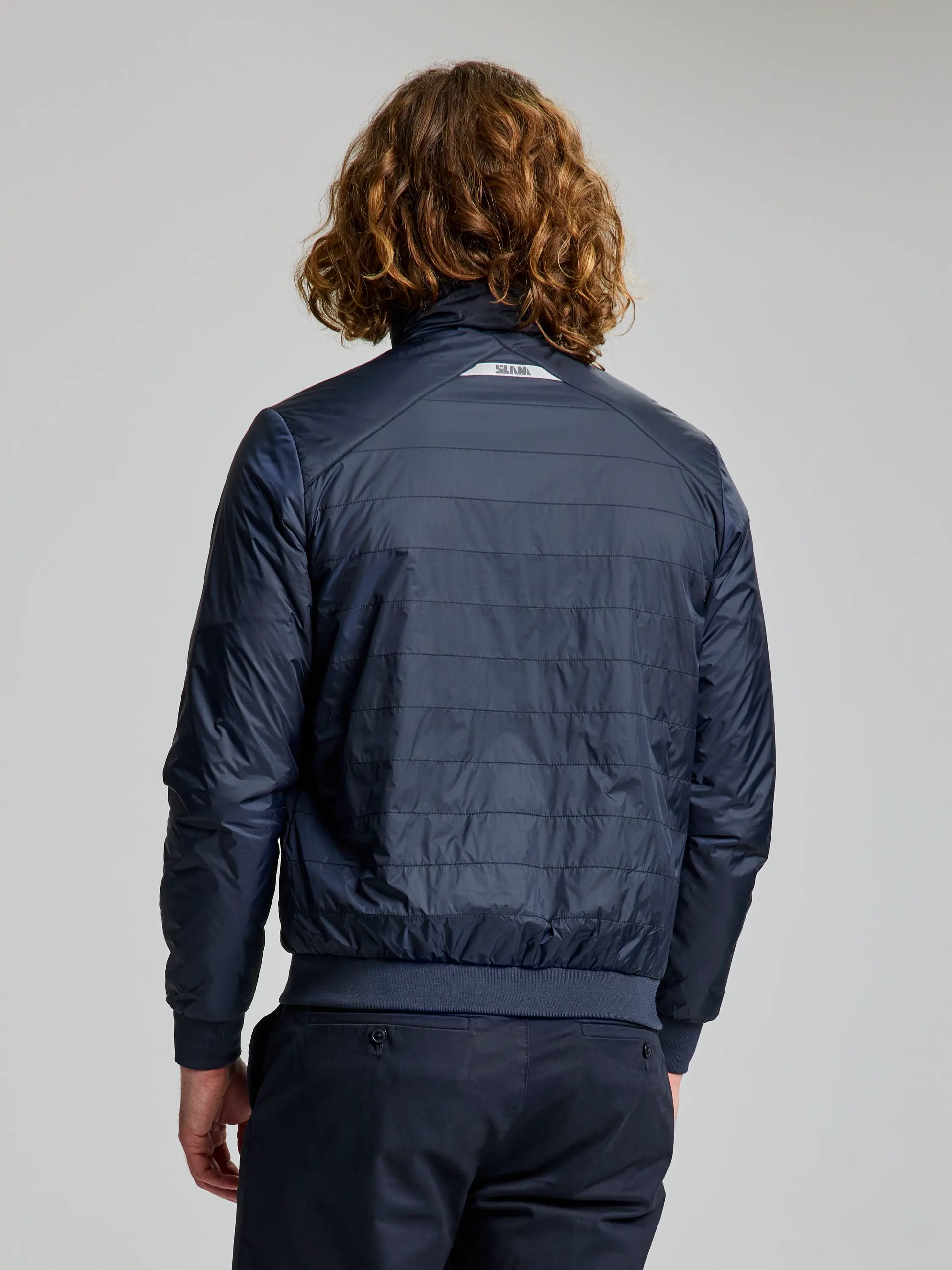 Navy blue short jacket clearance