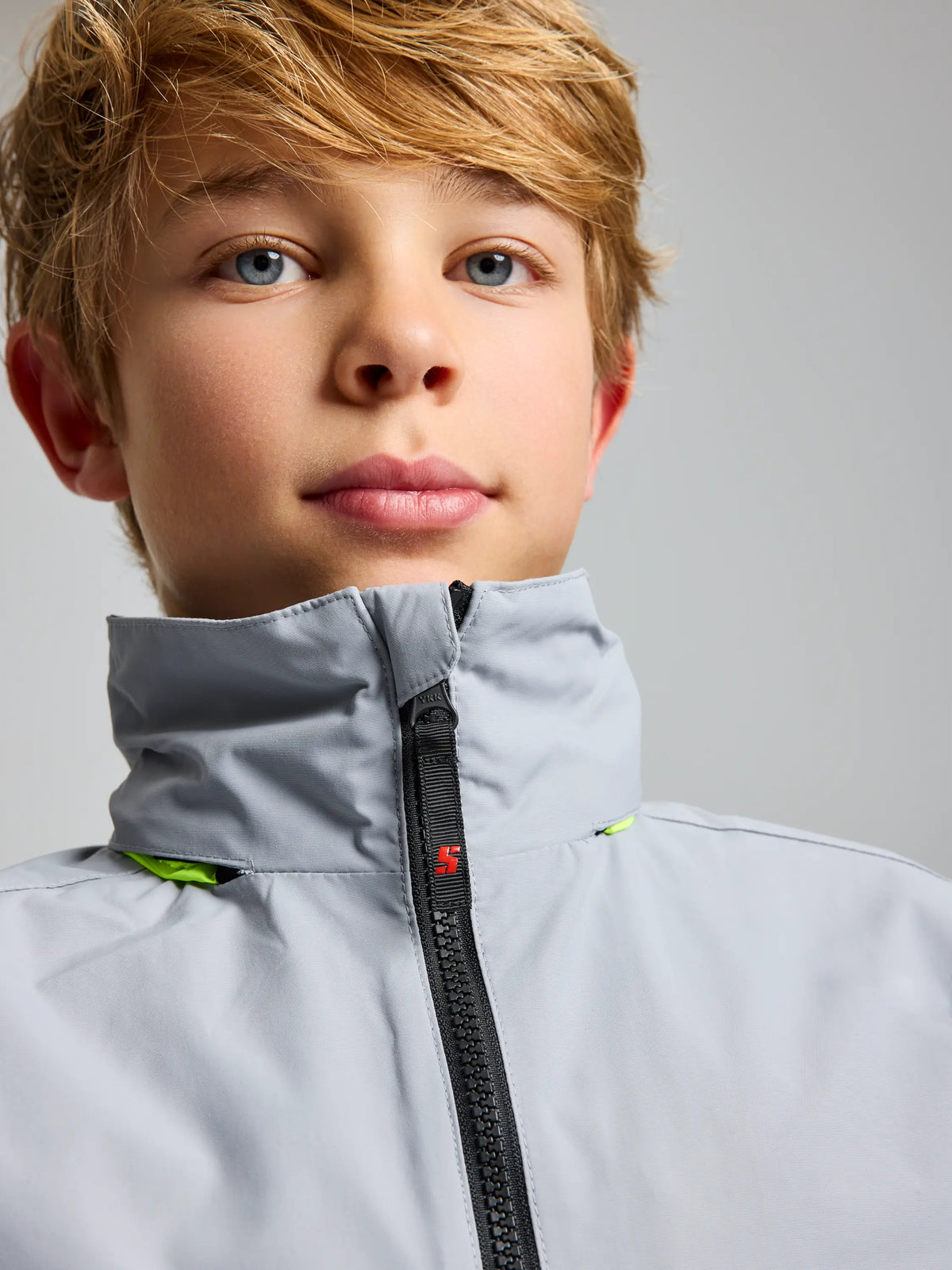Child Red Rowing Jacket Junior Sailing Jacket - Children's Sailing Jacket | SLAM