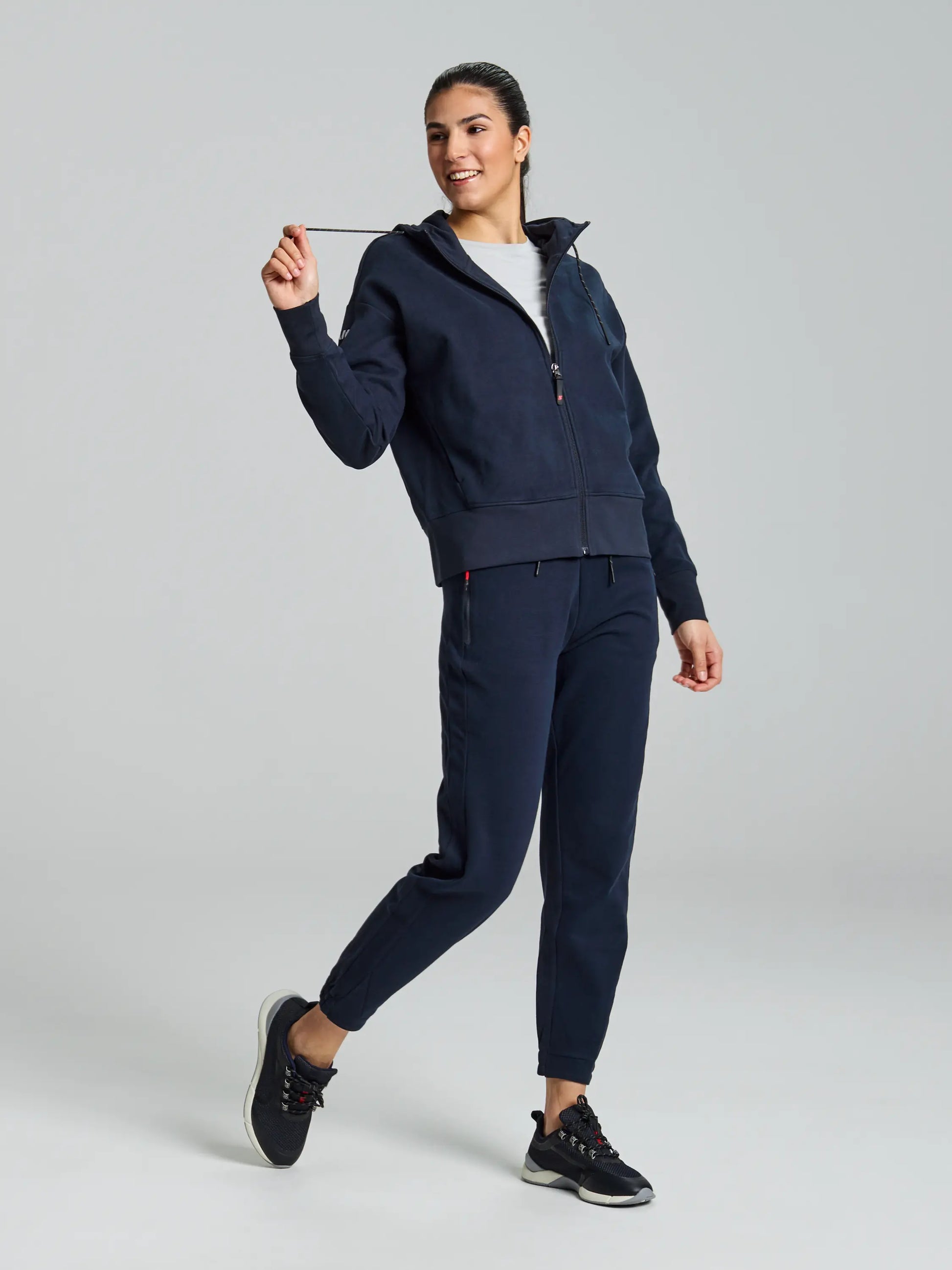 Deck Woman Full Zip Hoodie - Women's Zip Hoodie | SLAM Deck Woman Full Zip Hoodie - Women's Zip Hoodie | SLAM