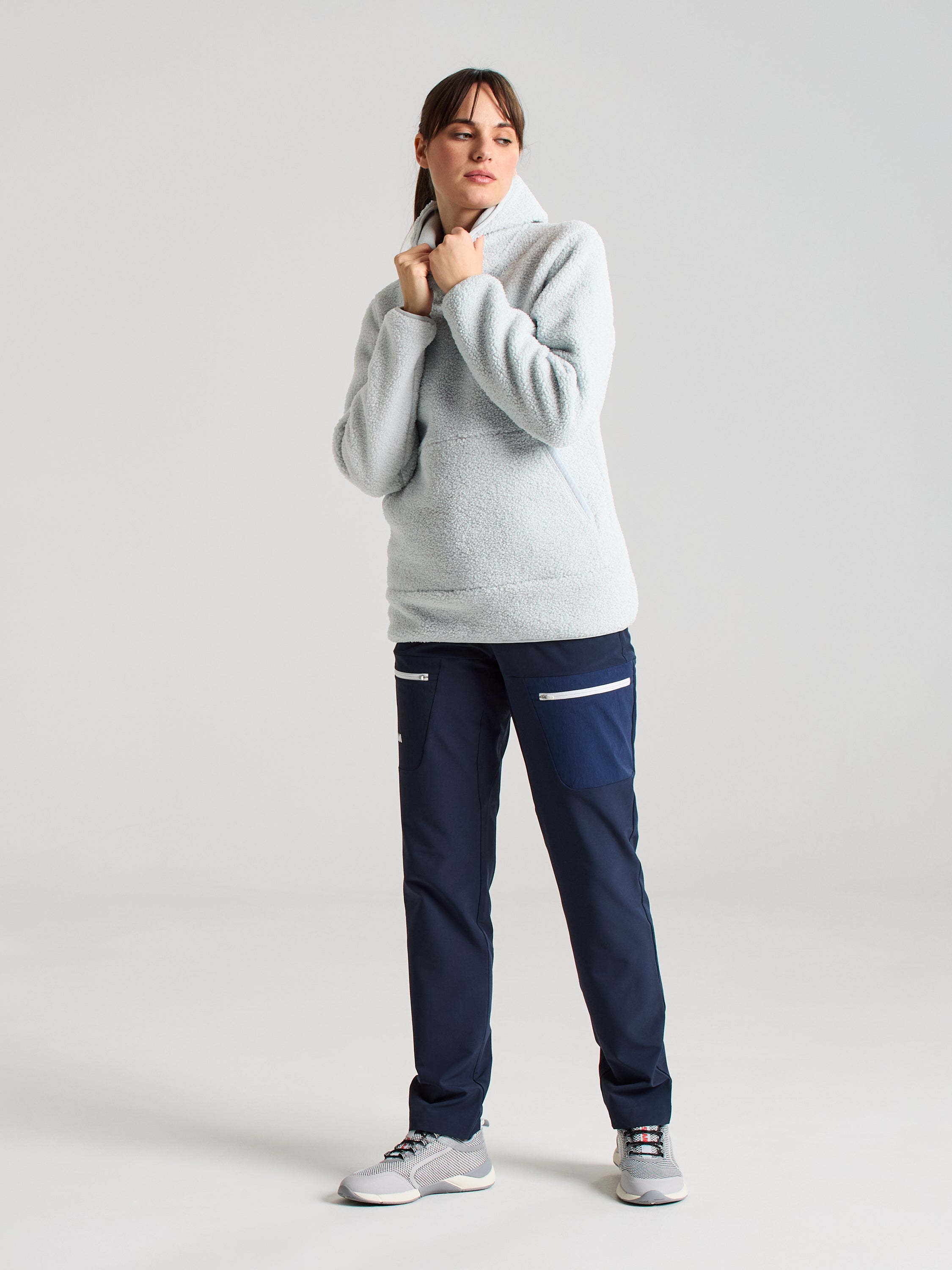 Logo Ws Heavy Hoodie - Women's winter hoodie with hood