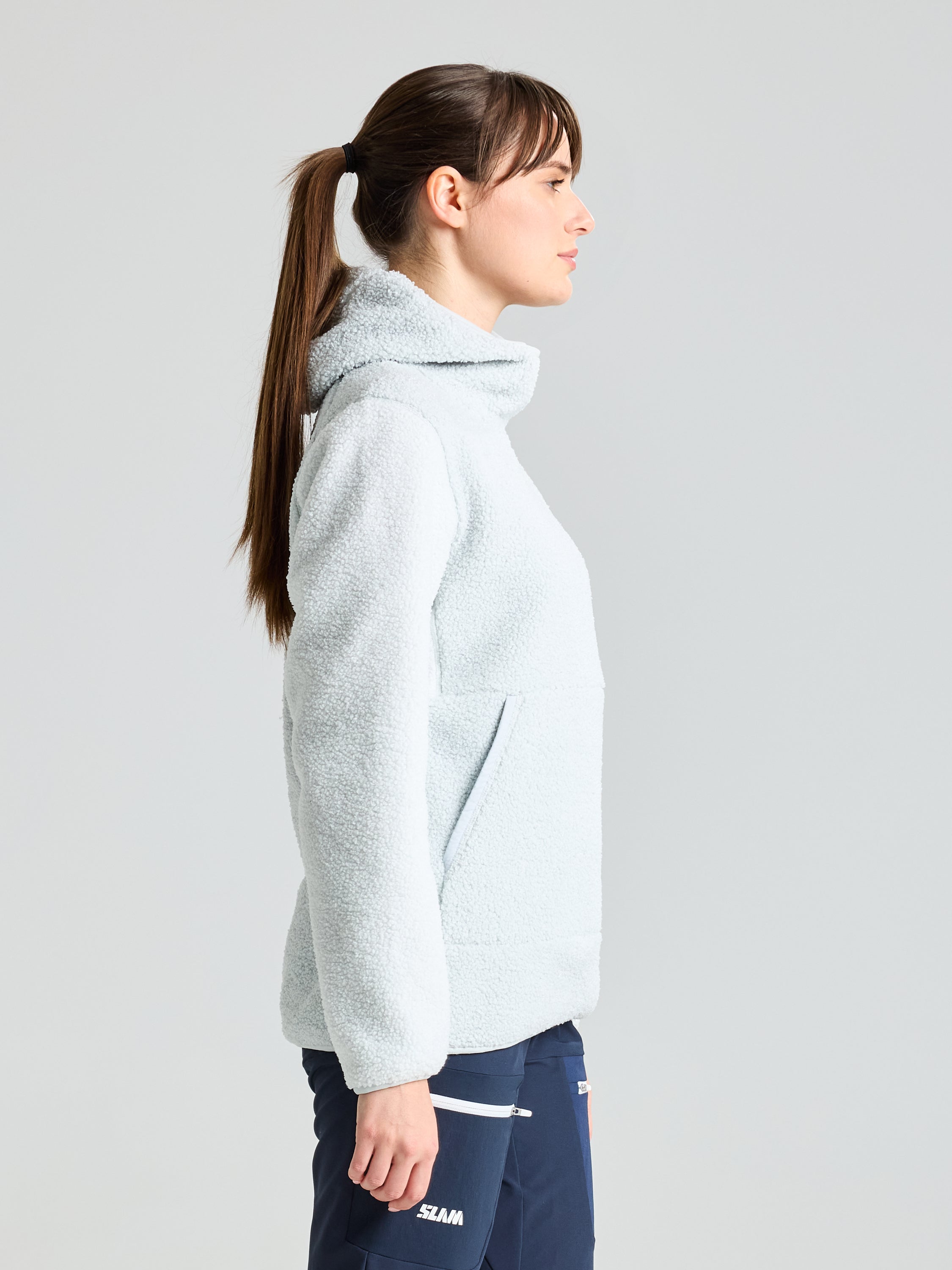 Logo Ws Heavy Hoodie - Women's winter hoodie with hood