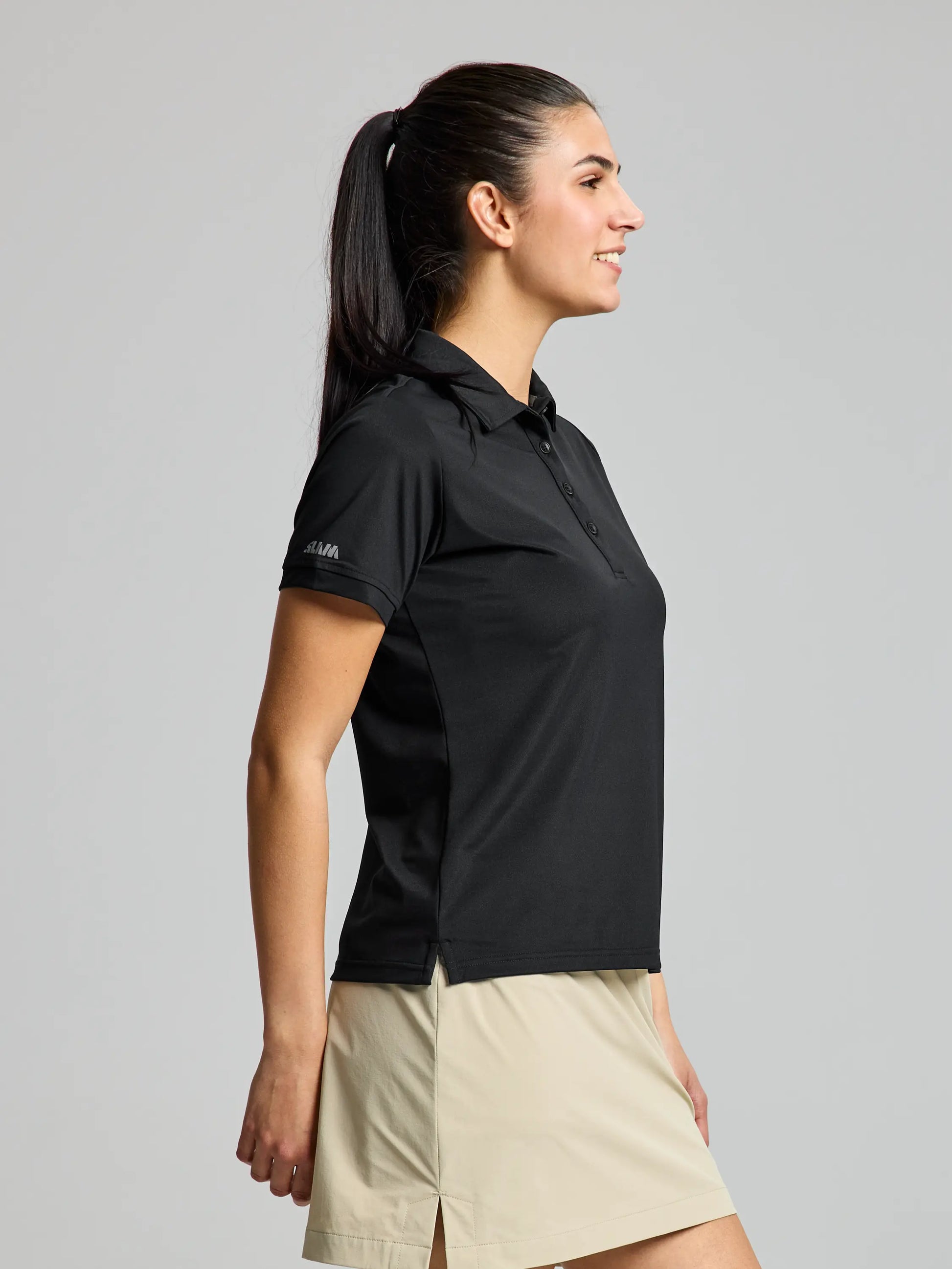 Woman Tech Pique Polo Short Sleeve Damen Technisches Kurzarm Polo SLAM