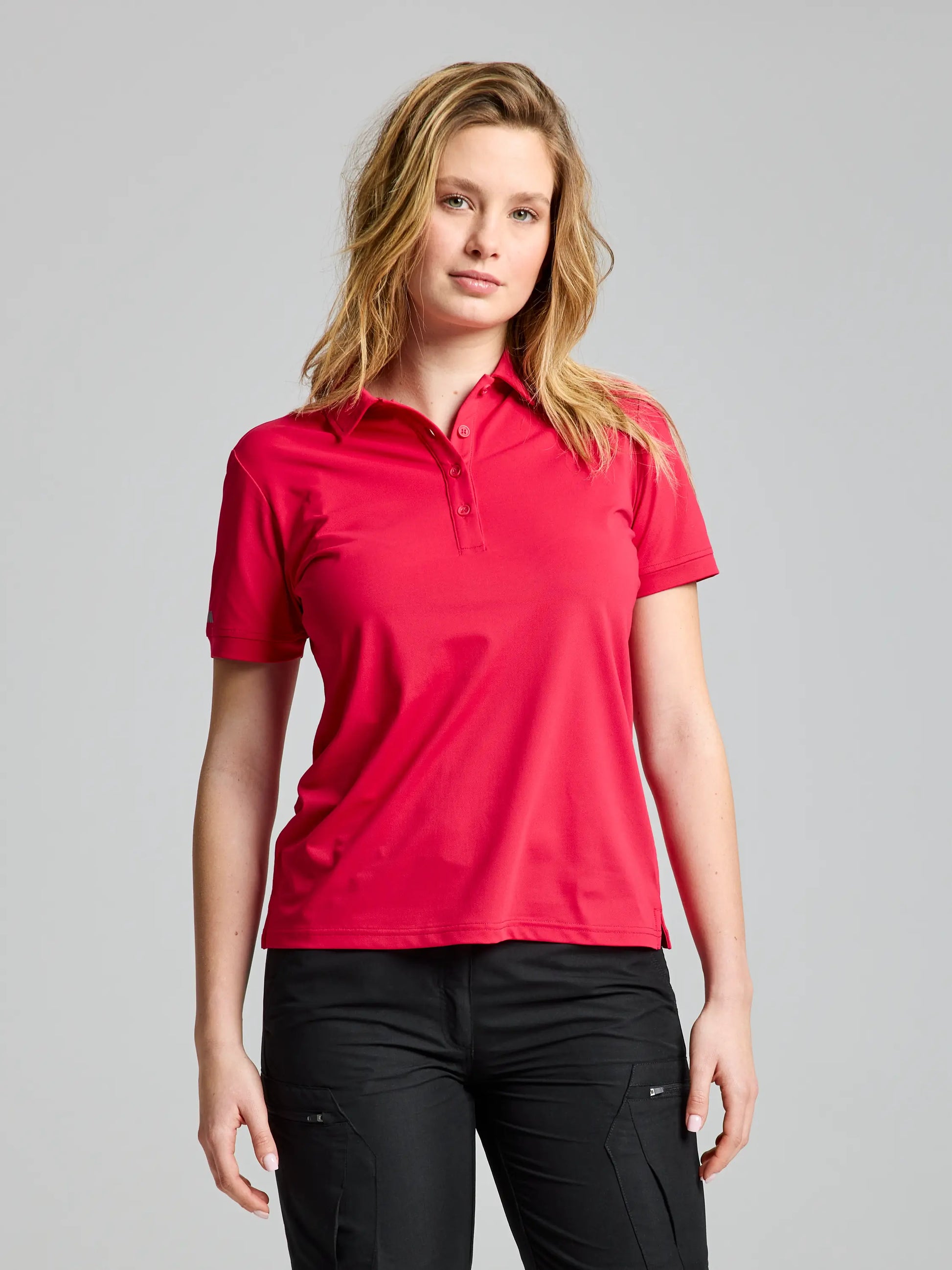Woman Tech Pique Polo Short Sleeve - Women's Technical Short Woman Tech Pique Polo Short Sleeve - Women's Technical Short
