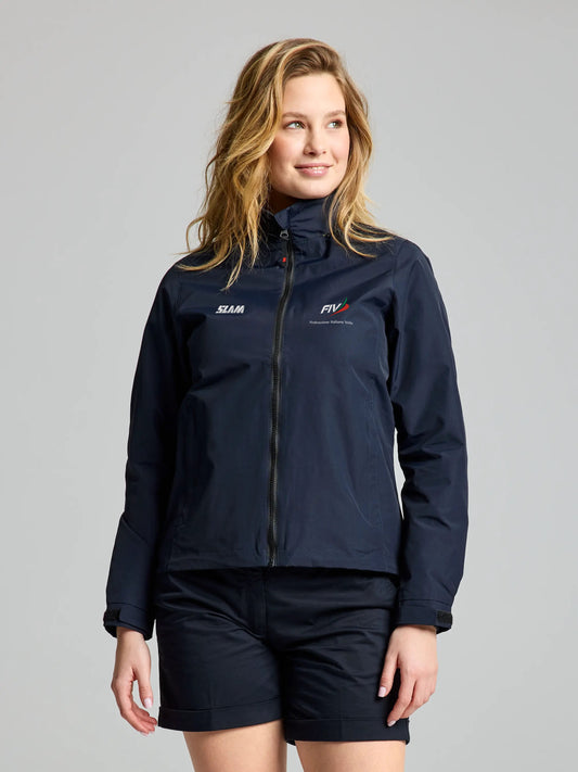 Cazadora Slam Hombre Chaqueta De Vela Impermeable Con Capucha